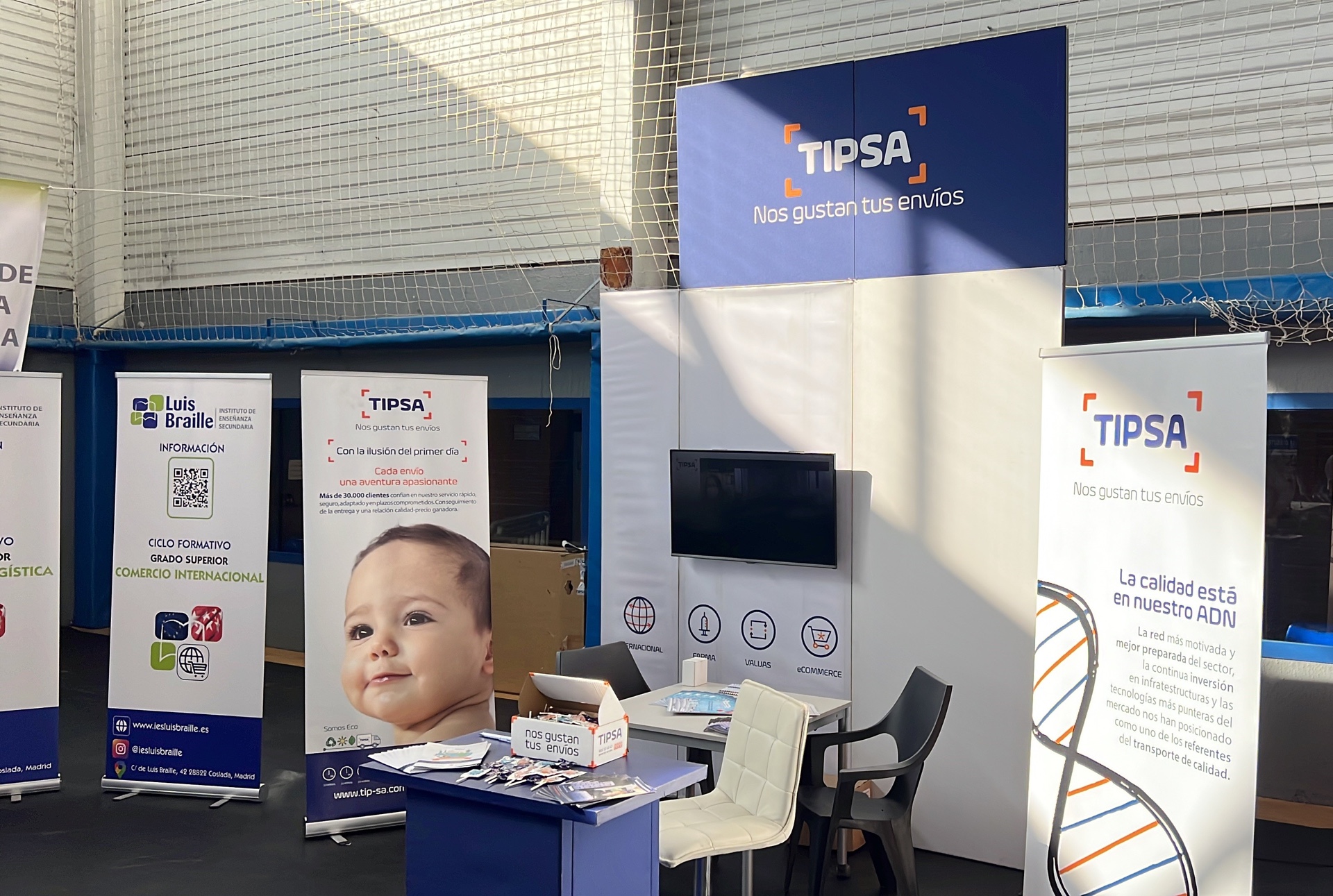 TIPSA repite en la Feria de las Profesiones