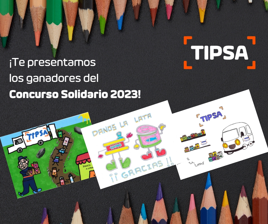 ¡Te presentamos los ganadores del Concurso de Dibujos Solidarios TIPSA 2023!