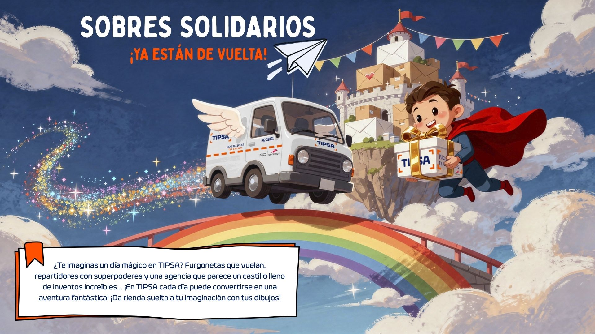 ¡Los Sobres Solidarios están de vuelta!