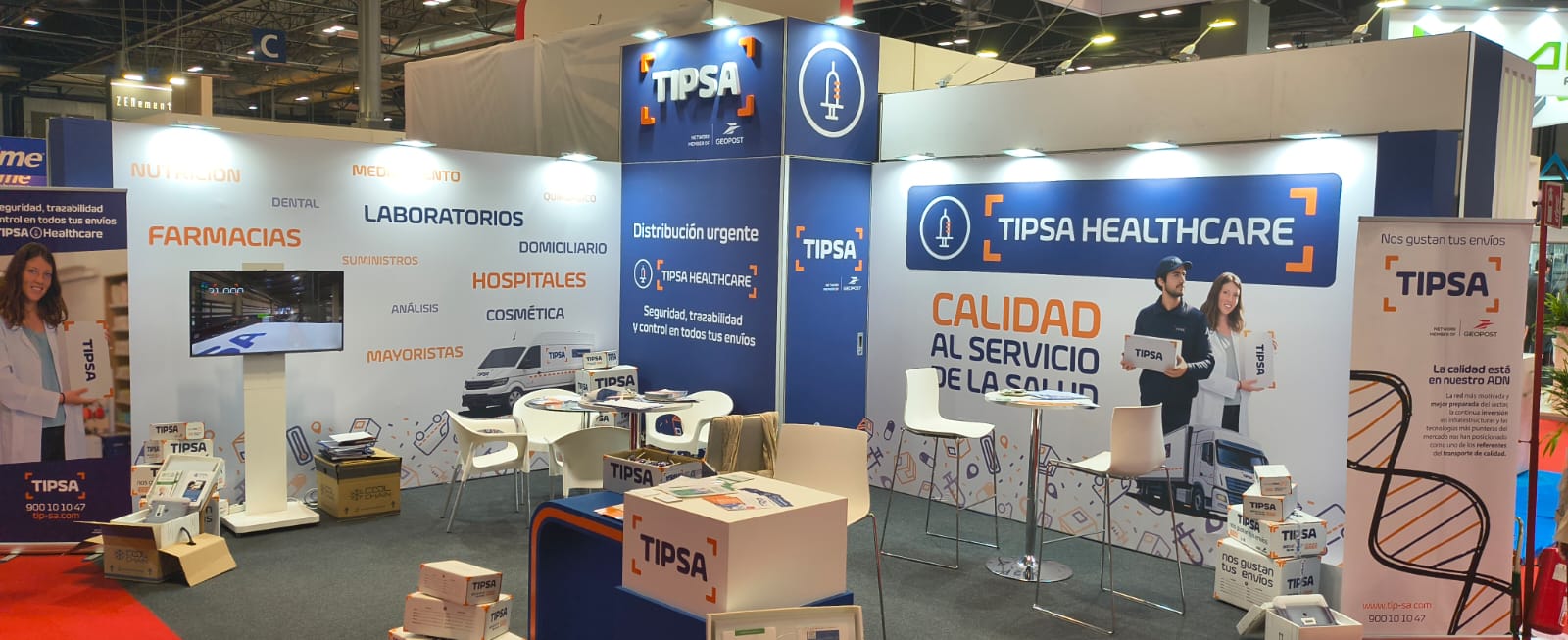 TIPSA presenta sus soluciones de transporte para el sector salud en INFARMA 2026