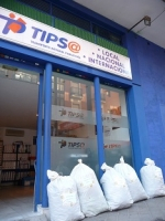 TIPSA ya ha transportado más de 150 toneladas de tapones solidarios