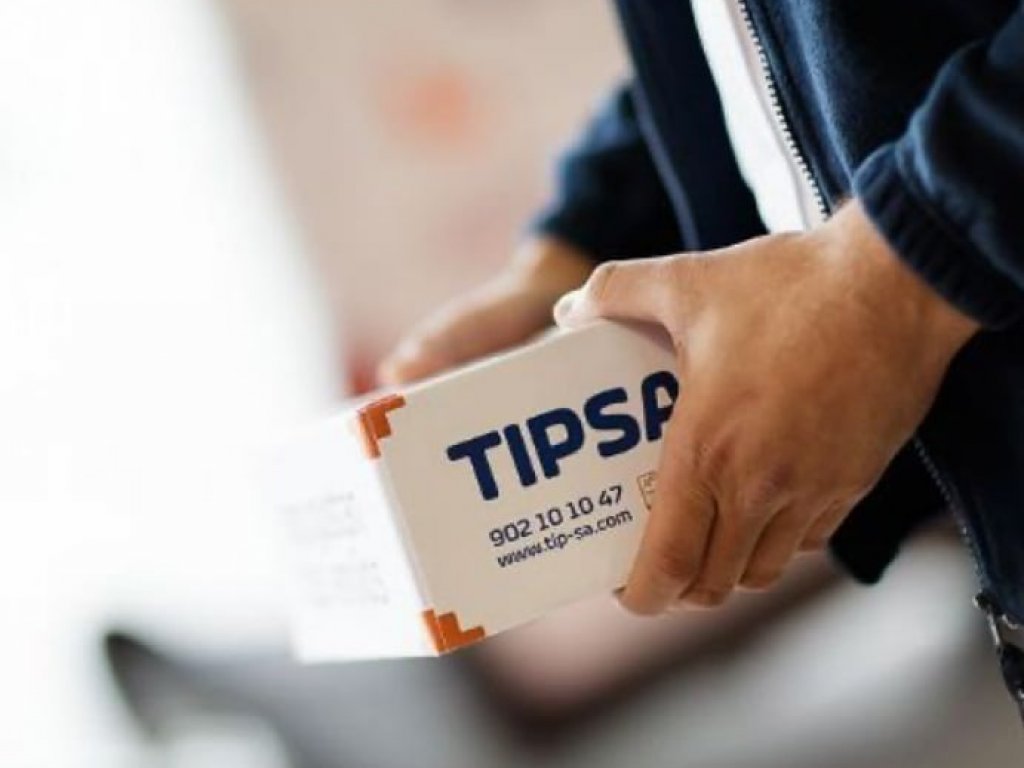 Tipsa Forme C Transporte de correio e transporte de encomendas TIPSA
